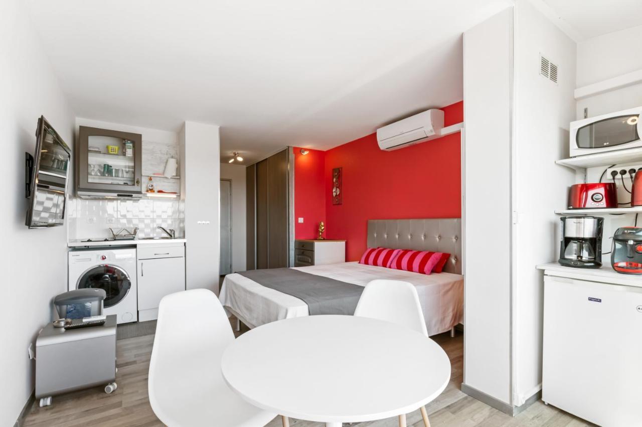Studio Vue Mer Panoramique, Piscine Port Venus Village Naturiste 阿格德 外观 照片